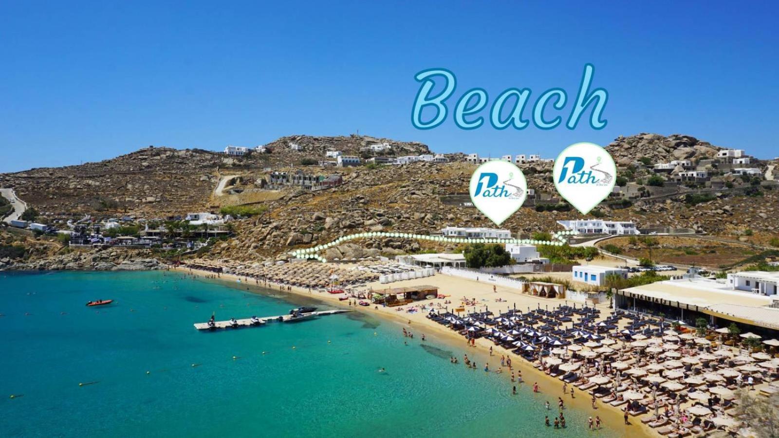 1Path Houses, Super Paradise Mykonos Mykonos Town Экстерьер фото